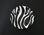 "El Morocco Zebra Print Ashtray by Ornamin" Vintage Cogebi, Verzamelen, Ophalen of Verzenden, Zo goed als nieuw, Asbak