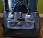 Longchamp le roseau zwart leren tas, Ophalen of Verzenden, Zo goed als nieuw, Zwart