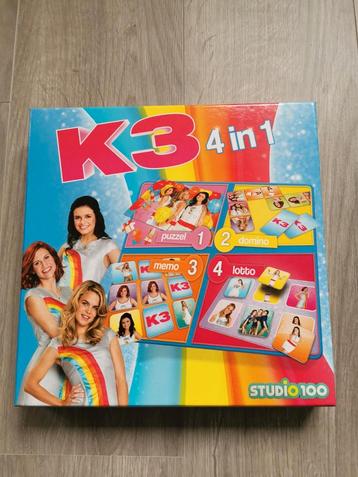 K3 spellendoos 4 in 1 beschikbaar voor biedingen