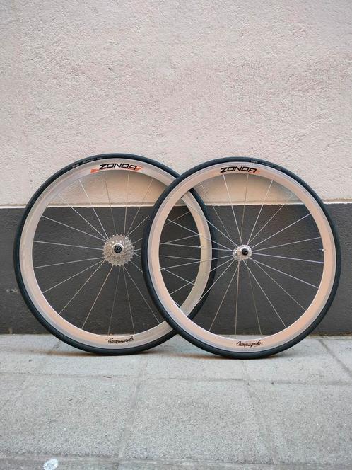 Campagnolo Zonda wielset, Fietsen en Brommers, Fietsonderdelen, Gebruikt, Racefiets, Wiel, Ophalen