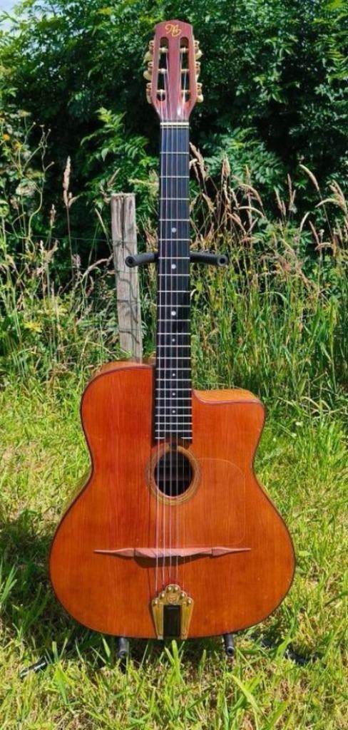 gypsy jazz gitaar, Muziek en Instrumenten, Snaarinstrumenten | Gitaren | Akoestisch, Gebruikt, Overige typen, Ophalen