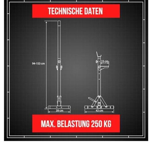 Lange Halterstang, Sport en Fitness, Fitnessapparatuur, Nieuw, Ophalen of Verzenden