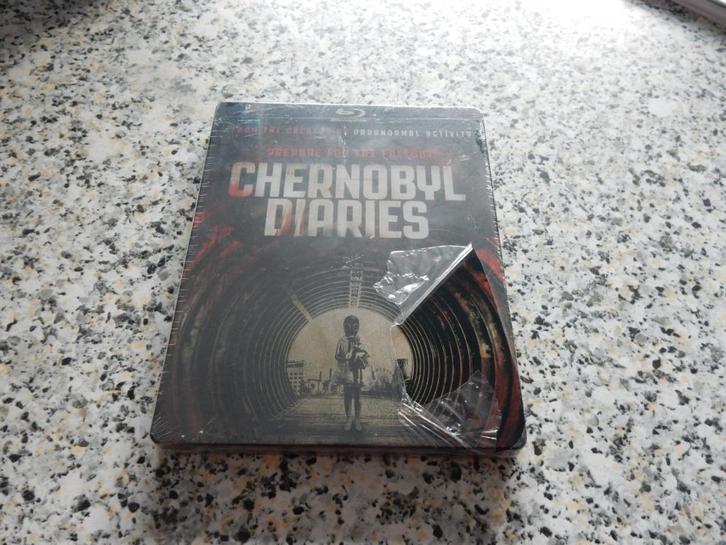 nr.1188 - Blu-ray: chernobyl diaries (steelbook) - horror, Cd's en Dvd's, Blu-ray, Nieuw in verpakking, Horror, Ophalen of Verzenden