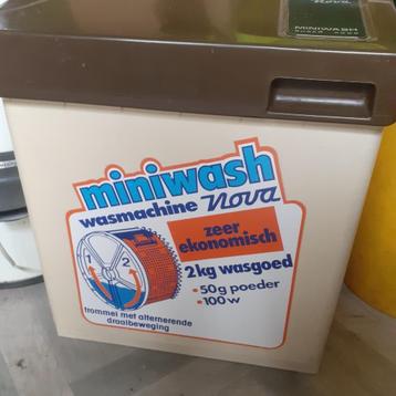 klein wasmachientje, Ophalen