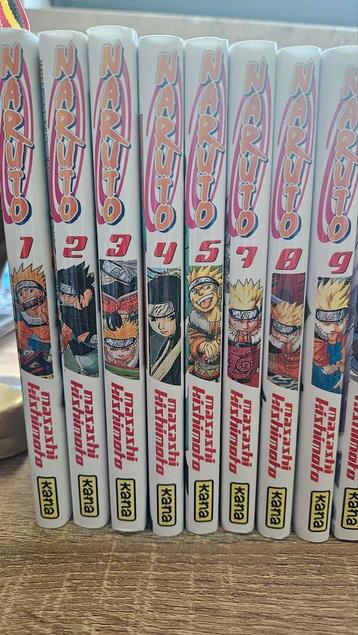 Livres Naruto en état comme neuf. 5€/livre