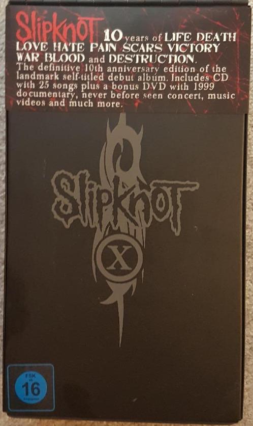 CD & DVD - Slipknot [10th Anniversary Deluxe Edition], Cd's en Dvd's, Cd's | Hardrock en Metal, Zo goed als nieuw, Boxset, Ophalen of Verzenden