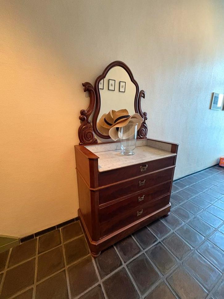 authentieke 19e-eeuwse ladekast, Antiek en Kunst, Antiek | Meubels | Kasten, Ophalen