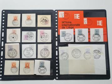 Lot zegels op fragment met speciale afstempeling 1 beschikbaar voor biedingen