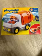 Playmobil 123 vuilniswagen, Comme neuf, Enlèvement