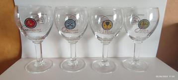 4 verres collector LEFFE .