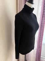 Zwarte trui met hoge hals — Phildar maat S - ondertrui, Kleding | Dames, Ophalen of Verzenden, Zo goed als nieuw