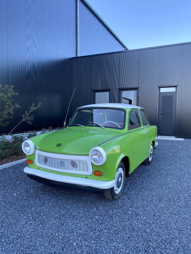 Trabant 601, Auto's, Oldtimers, Bedrijf, Te koop, Trabant, Benzine, Berline, 3 deurs, Handgeschakeld, Groen, Overige kleuren, Stof