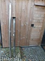 Tubes de cheminée en inox pour poêle à granulés, Enlèvement, Utilisé, Autoportant, Poêle à granulés