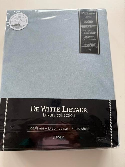 De Witte Lietaer Luxury Collection hoeslaken, Huis en Inrichting, Slaapkamer | Beddengoed, Nieuw, Ophalen of Verzenden