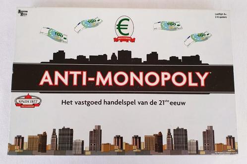 Anti-Monopoly spel – Merk University Games, Hobby en Vrije tijd, Gezelschapsspellen | Bordspellen, Zo goed als nieuw, Een of twee spelers