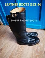 ECHTE LEDEREN BOOTS MAAT 44 TE KOOP, Kleding | Heren, Schoenen, Zwart, Boots, Ophalen of Verzenden, Tom of Finland