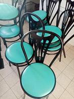8 stoelen in restaurantstijl, Vijf, Zes of meer stoelen, Restaurant, Gebruikt, Metaal