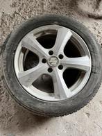 4 velgen met banden, Auto-onderdelen, Banden en Velgen, Ophalen, Banden en Velgen, 17 inch, Gebruikt