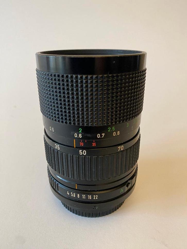 Zoom Canon FD 35-70 mm 1:4 manuele focus, Audio, Tv en Foto, Foto | Lenzen en Objectieven, Gebruikt, Overige typen, Zoom, Ophalen of Verzenden