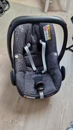 Maxi Cosi Pebble Pro Sparkling Grey + familyfix3 + regenhoes, Enfants & Bébés, Sièges auto, Mode veille, Comme neuf, Enlèvement