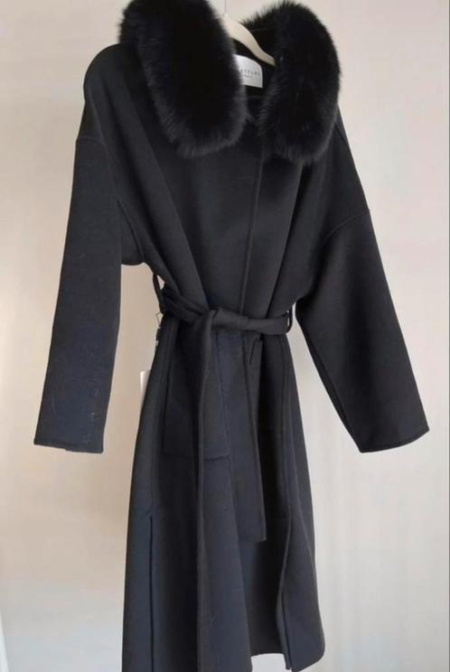 Zwarte lange mantel, Vêtements | Femmes, Vestes | Hiver, Neuf, Taille 36 (S), Noir, Envoi