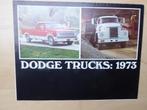 USA folder DODGE Truck gamma, Engels, 1973, Boeken, Catalogussen en Folders, Folder, Verzenden