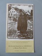 brochure 1970 tentoonstelling Plantin Prenten A.Ost Ensor, Antiek en Kunst, Kunst | Overige Kunst, Verzenden