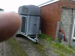 paardenvan hotra 2 paarden, Dieren en Toebehoren, Paarden en Pony's | Trailers en Aanhangwagens, Ophalen, Gebruikt, Hout, 2-paards trailer