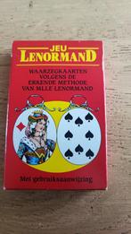 waarzegkaarten volgend de methode van MLLE LENORMAND, Ophalen of Verzenden, Zo goed als nieuw