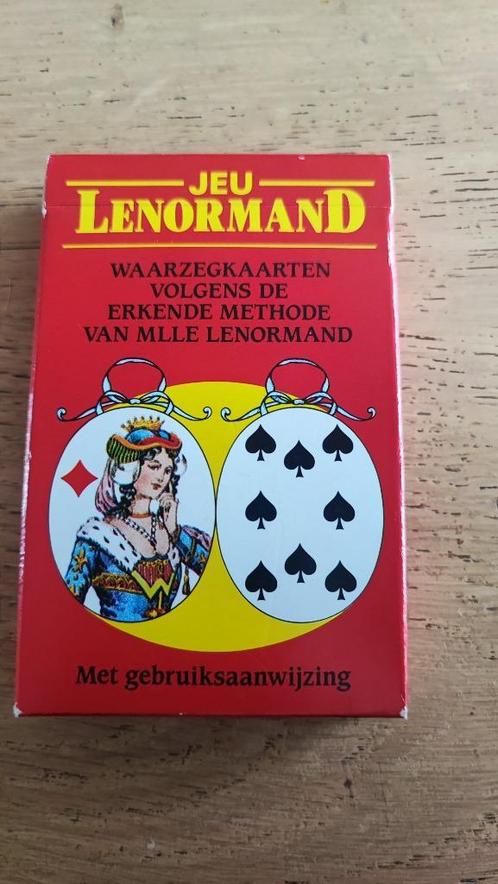 waarzegkaarten volgend de methode van MLLE LENORMAND, Boeken, Esoterie en Spiritualiteit, Zo goed als nieuw, Ophalen of Verzenden