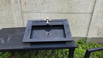 Lavabo met Kraan, Enlèvement, Utilisé, Pierre, Lavabo