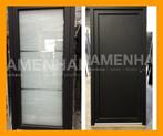 PVC garagedeur, buitendeur, raam, ramen, deuren, kozijn,, Porte extérieure, 200 à 215 cm, 100 à 120 cm, Porte pliante