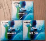 Minidisc schijfjes TDK MD-RXG 80 - 3 stuks nieuw, Audio, Tv en Foto, Walkmans, Discmans en Minidiscspelers, Ophalen of Verzenden