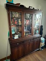 koloniale bureau en boekenkast, Ophalen, Gebruikt, 100 tot 150 cm, Koloniaal