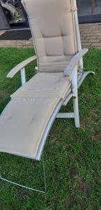 Ligstoel, Tuin en Terras, Ligbedden, Ophalen, Zo goed als nieuw, Aluminium