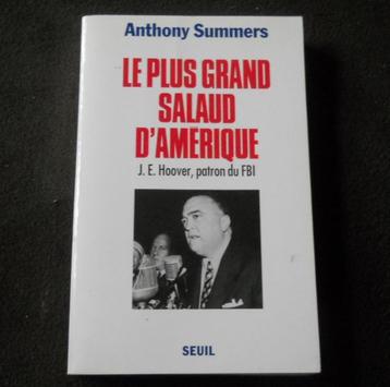 Le plus grand salaud d' Amérique (A. Summers) - Hoover FBI beschikbaar voor biedingen