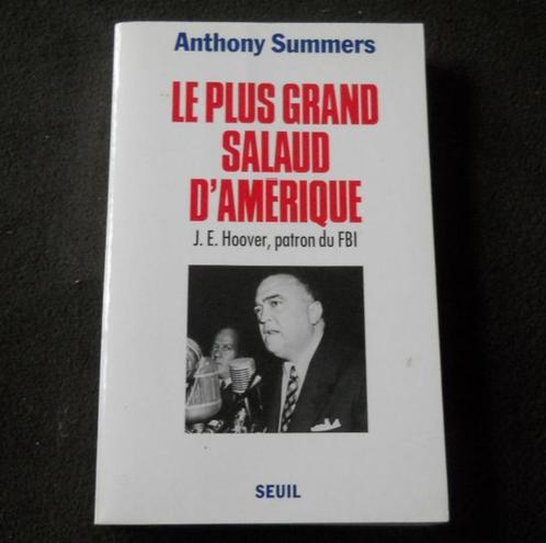 Le plus grand salaud d' Amérique (A. Summers) - Hoover FBI, Boeken, Biografieën, Gelezen, Ophalen of Verzenden