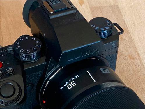 Panasonic Lumix S5 IIX+ 50 mm f1.8, Audio, Tv en Foto, Fotocamera's Digitaal, Zo goed als nieuw, Ophalen