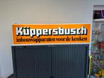 Ancienne boîte à lumière publicitaire Kuppersbusch, Table lumineuse ou lampe (néon), Utilisé, Enlèvement ou Envoi