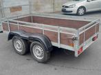 Aanhangwagen dubbel-asser 750kg, Auto diversen, Aanhangers en Bagagewagens, Ophalen, Gebruikt