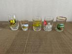 5 Borrelglaasjes, Huis en Inrichting, Keuken | Servies, Ophalen of Verzenden, Zo goed als nieuw, Glas of Glazen
