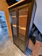 Ikea hemnes vitrinekast, Huis en Inrichting, Kasten | Vitrinekasten, Ophalen, Gebruikt, Met deur(en), 50 tot 100 cm