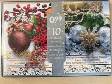 40 doosje met kerstkaarten van 10 stuks beschikbaar voor biedingen