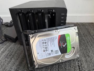 NAS Synology DS 412+  met 8TB disk (4x2TB) beschikbaar voor biedingen