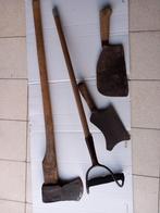 Set van 3 bijlen en 1 schoffel, Ophalen, Gebruikt, Schoffel