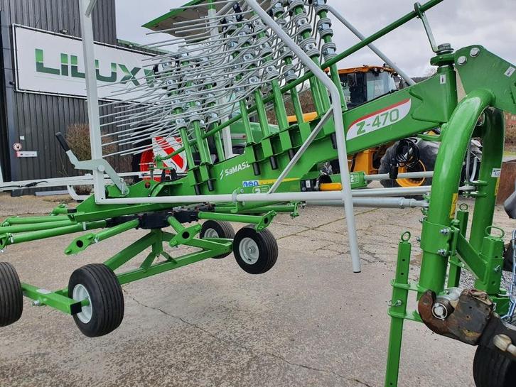 Samasz Z470 zwad hark, Zakelijke goederen, Landbouw | Werktuigen, Transport, Ophalen of Verzenden