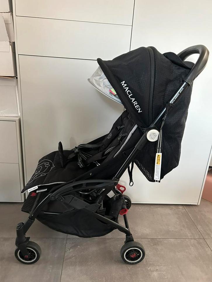MacLaren - Buggy Atom. Perfecte staat, Kinderen en Baby's, Buggy's, Zo goed als nieuw, Maclaren, Regenhoes, Verstelbare rugleuning