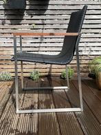 Set mooie tuinstoelen, 4 of 8 stuks, Jardin & Terrasse, Chaises de jardin, Empilable, Autres matériaux, Enlèvement, Utilisé