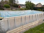 Opzetzwembad 3,5 x 7,5 x 1,3m, Tuin en Terras, Ophalen, Gebruikt, Opzetzwembad