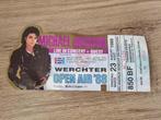 Werchter ticket Michael Jackson, Tickets en Kaartjes